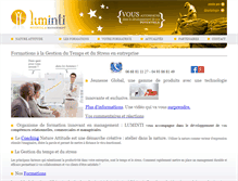 Tablet Screenshot of luminti.fr